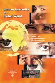 Cover of: Human Insecurity in a Global World (Studies in Global Equity)