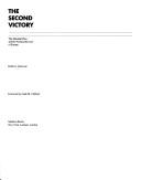 Cover of: The second victory: the Marshall Plan and the postwar revival of Europe