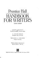 Prentice-Hall handbook for writers by Glenn H. Leggett