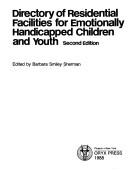 Cover of: Directory of residential facilities for emotionally handicapped children and youth