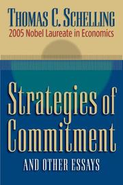 Cover of: Strategies of commitment and other essays