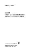 Ireland before and after the famine : explorations in economic history 1800-1925