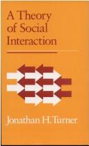 Cover of: A theory of social interaction