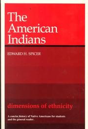 The American Indians by Edward Holland Spicer
