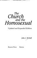 Cover of: The church and the homosexual