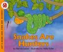 Cover of: Snakes are hunters