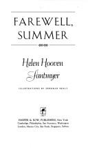 Cover of: Farewell, summer by Helen Hooven Santmyer