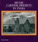 Cover of: Henri Cartier-Bresson in India