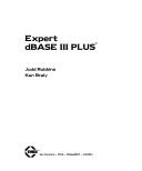 Cover of: Expert dBase III plus