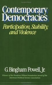 Cover of: Contemporary Democracies | G. Bingham, Jr. Powell