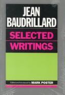 Cover of: Jean Baudrillard: selected writings