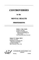 Cover of: Controversies in the mental health professions