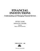 Cover of: Financial institutions by Peter S. Rose