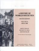 Cover of: A history of world societies