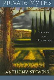 Cover of: Private Myths: Dreams and Dreaming