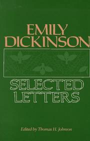 Cover of: Emily Dickinson by Emily Dickinson