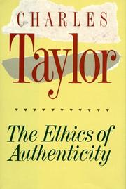 Cover of: The ethics of authenticity