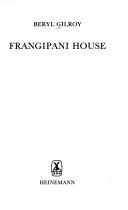 Cover of: Frangipani House
