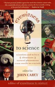 Cover of: Eyewitness to science