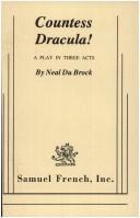 Cover of: Countess Dracula! by Neal Du Brock