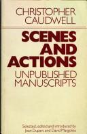 Scenes and actions : unpublished manuscripts