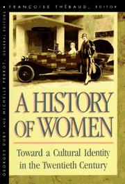 Cover of: A History of Women in the West by Georges Duby