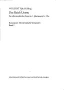 Cover of: Das Reich Urartu: ein altorientalischer Staat im 1. Jahrtausend v. Chr.