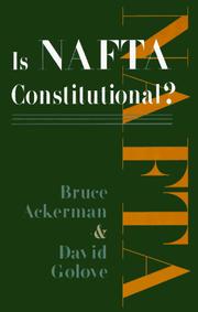 Is NAFTA constitutional?