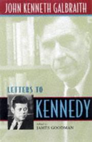Cover of: Letters to Kennedy