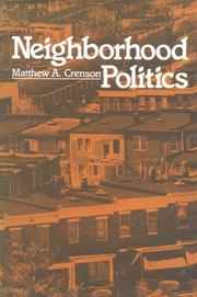 Neighbourhood politics