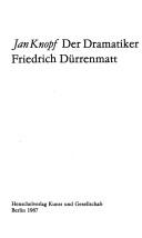 Cover of: Der Dramatiker Friedrich Dürrenmatt
