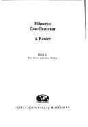 Fillmore's case grammar by Charles J. Fillmore