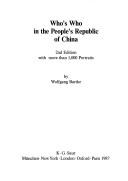 Cover of: Who's who in the People's Republic of China