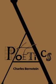 Cover of: A poetics