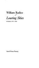 Cover of: Louring skies: poems 1977-1981