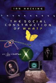 Cover of: The social construction of what?