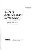 Cover of: Technical aspects of data communication