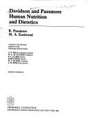 Cover of: Davidson and Passmore Human nutrition and dietetics.