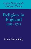 Religion in England 1688-1791