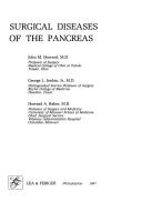 Surgical diseases of the pancreas