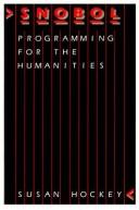 Cover of: SNOBOL programming for the humanities