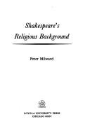 Cover of: Shakespeare's religious background