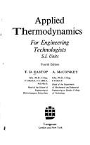 Applied thermodynamics for engineering technologists : S.I. units