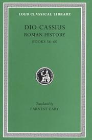 Cover of: Dio Cassius: Roman History, Volume VII, Books 56-60 (Loeb Classical Library No. 175)
