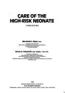 Cover of: Care of the high-risk neonate