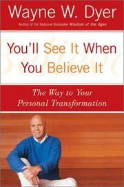Cover of: You'll see it when you believe it