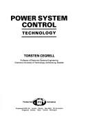 Cover of: Power system control technology by Torsten Cegrell