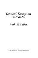 Cover of: Critical essays on Cervantes