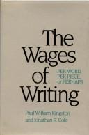 The wages of writing : per word, per piece, or perhaps