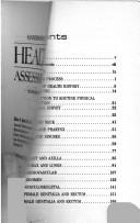 Cover of: Handbook of health assessment